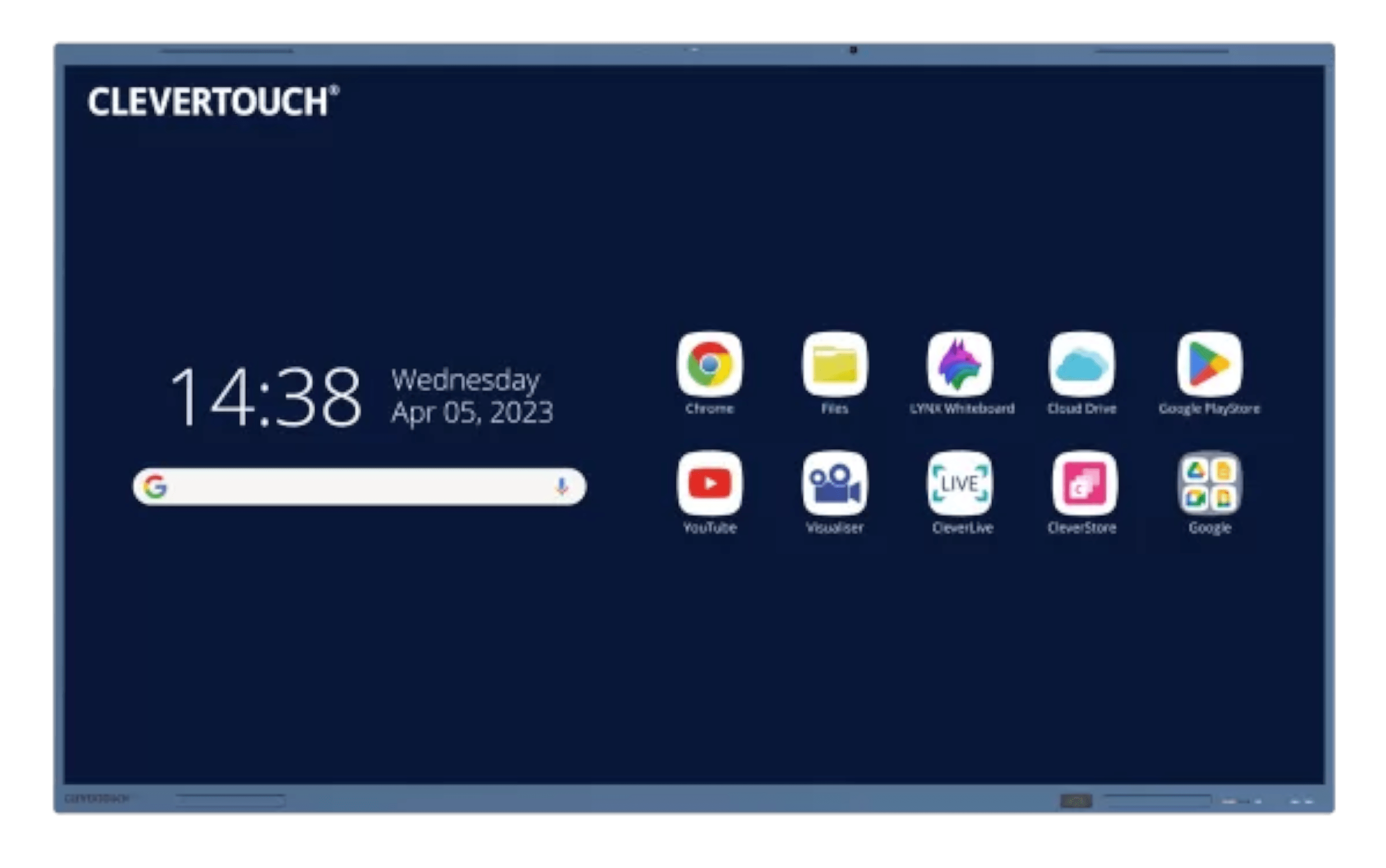 Clevertouch Lux Interactive Touch Screen image